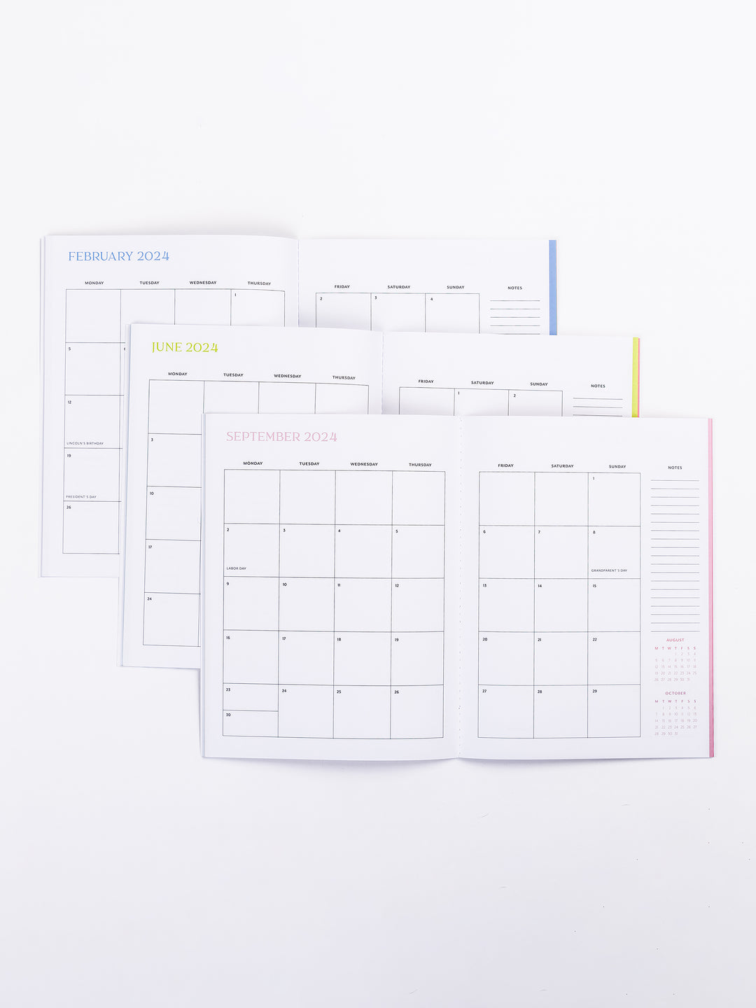 2024-25 Medium Monthly Academic Planner | Check Mate