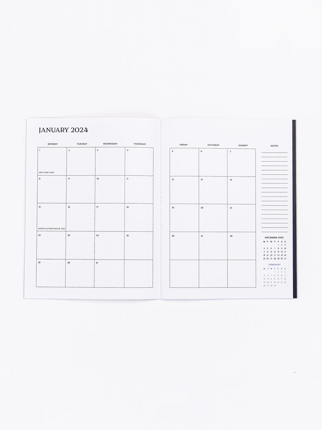 2024-25 Large Monthly Acaedemic Planner | Drop By Drop