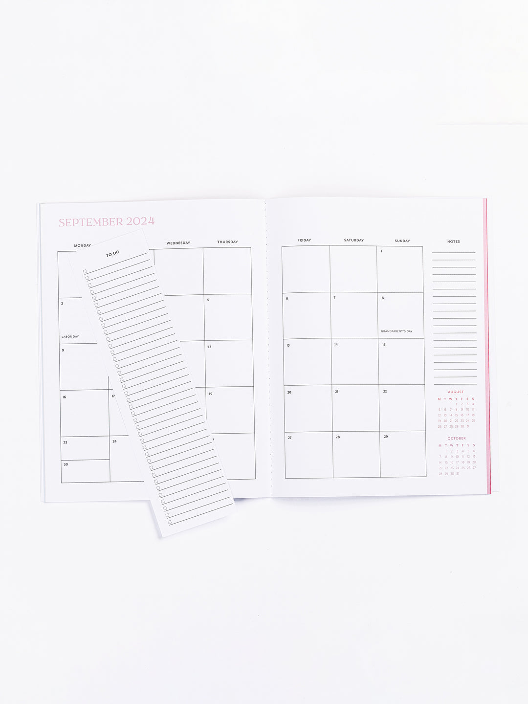 2024-25 Large Monthly Academic Planner | Mind The Gap