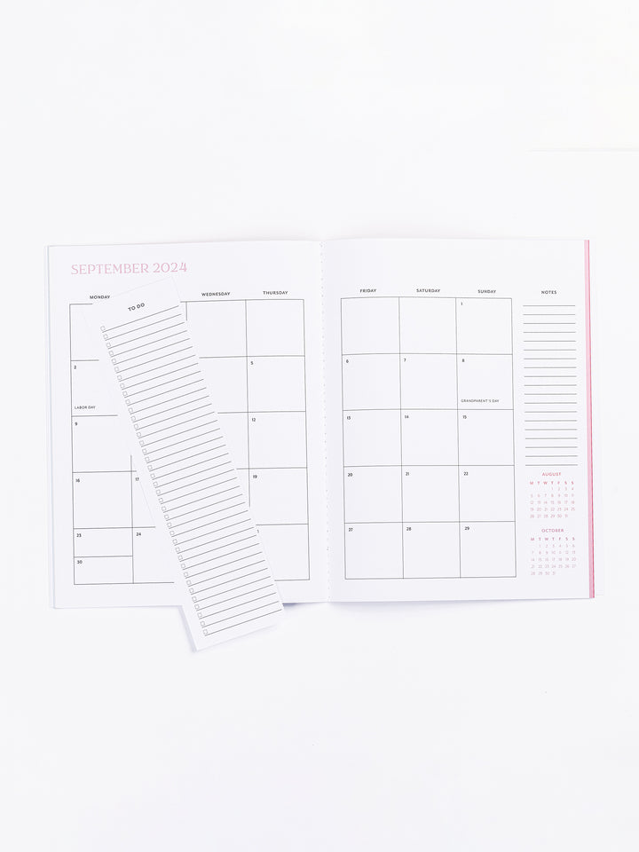 2024-25 Large Monthly Academic Planner | Mind The Gap