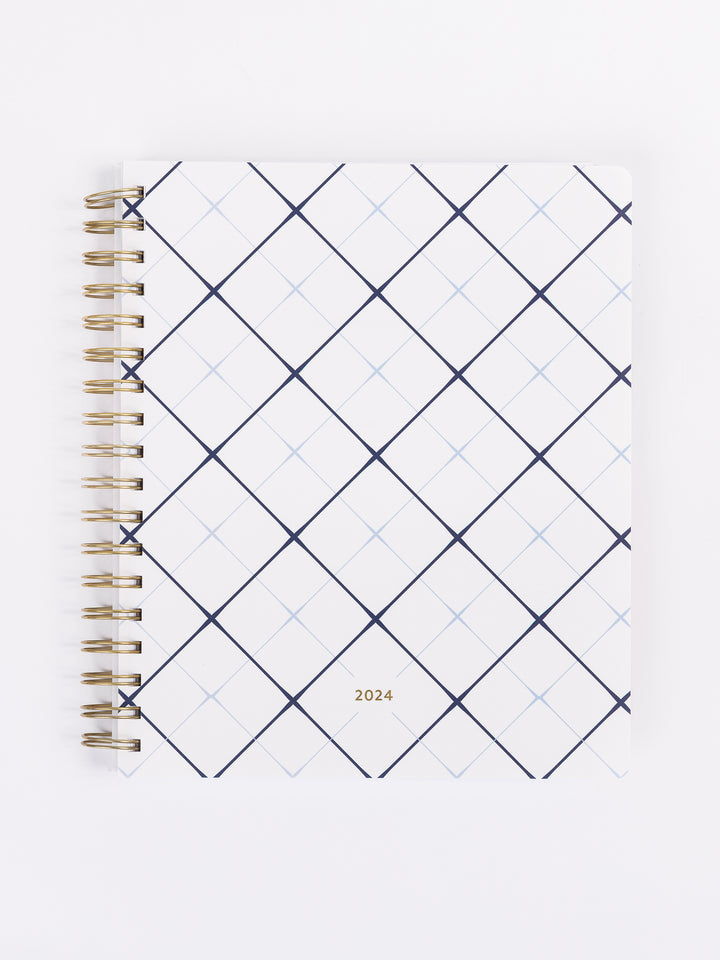 2024 Spiral Weekly Planner | Starcrossed Blue