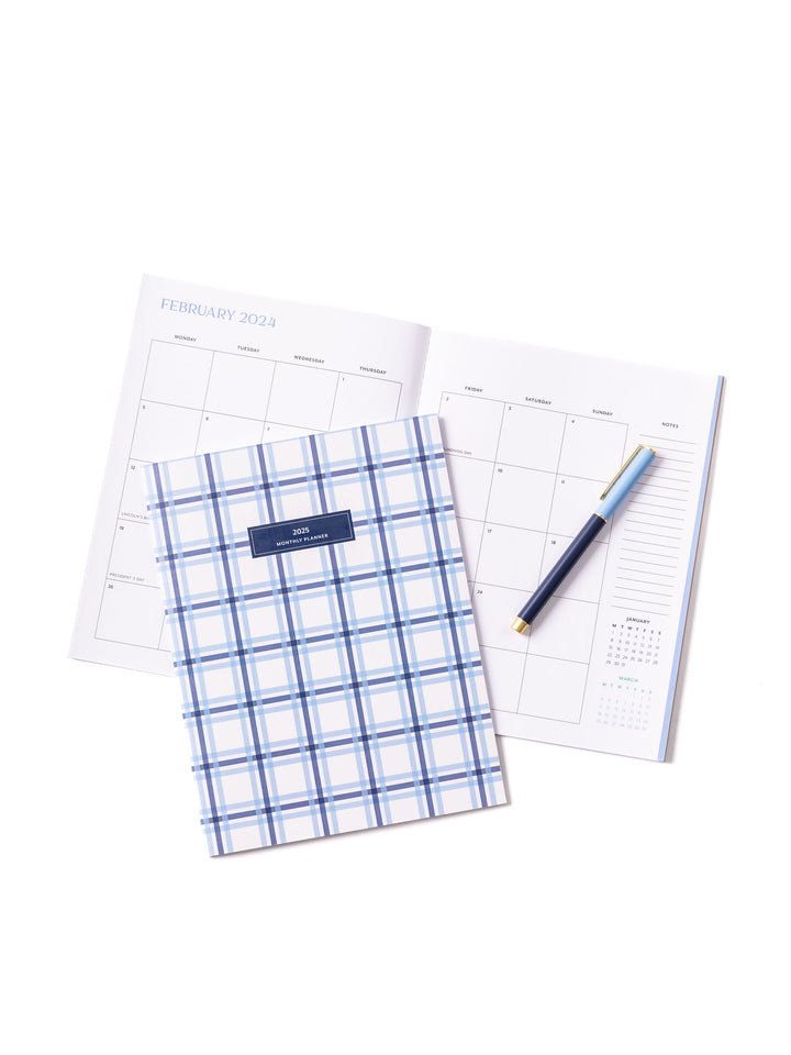 2025 Large Monthly Planner | Tee Time