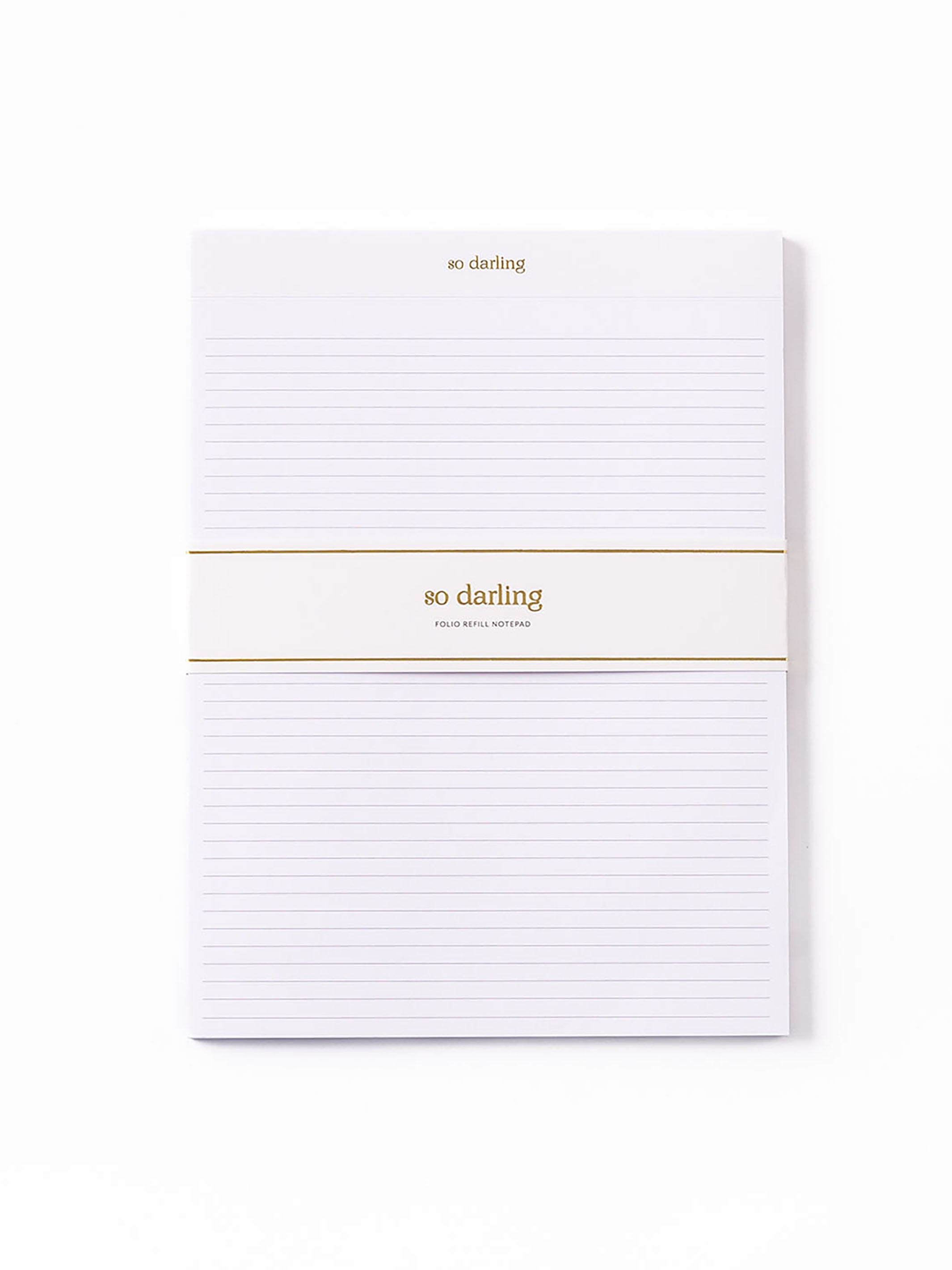 Folio Refill Notepad – itssodarling