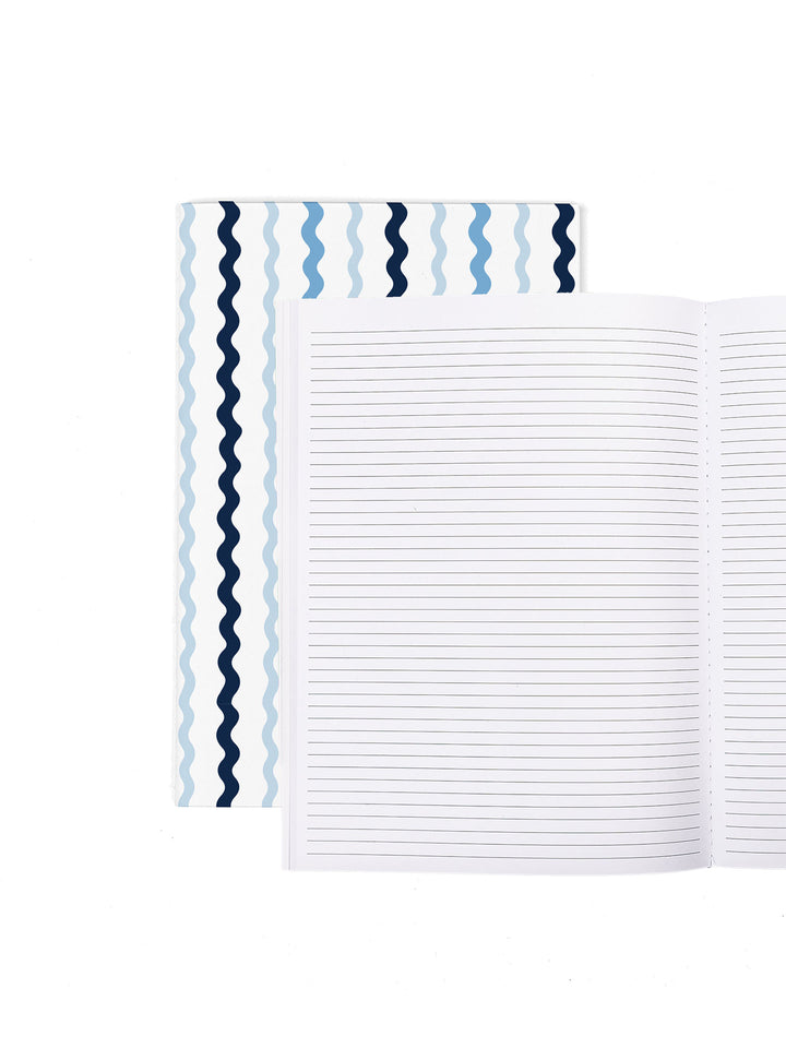 Small Notebook | Ruffles Up Blue