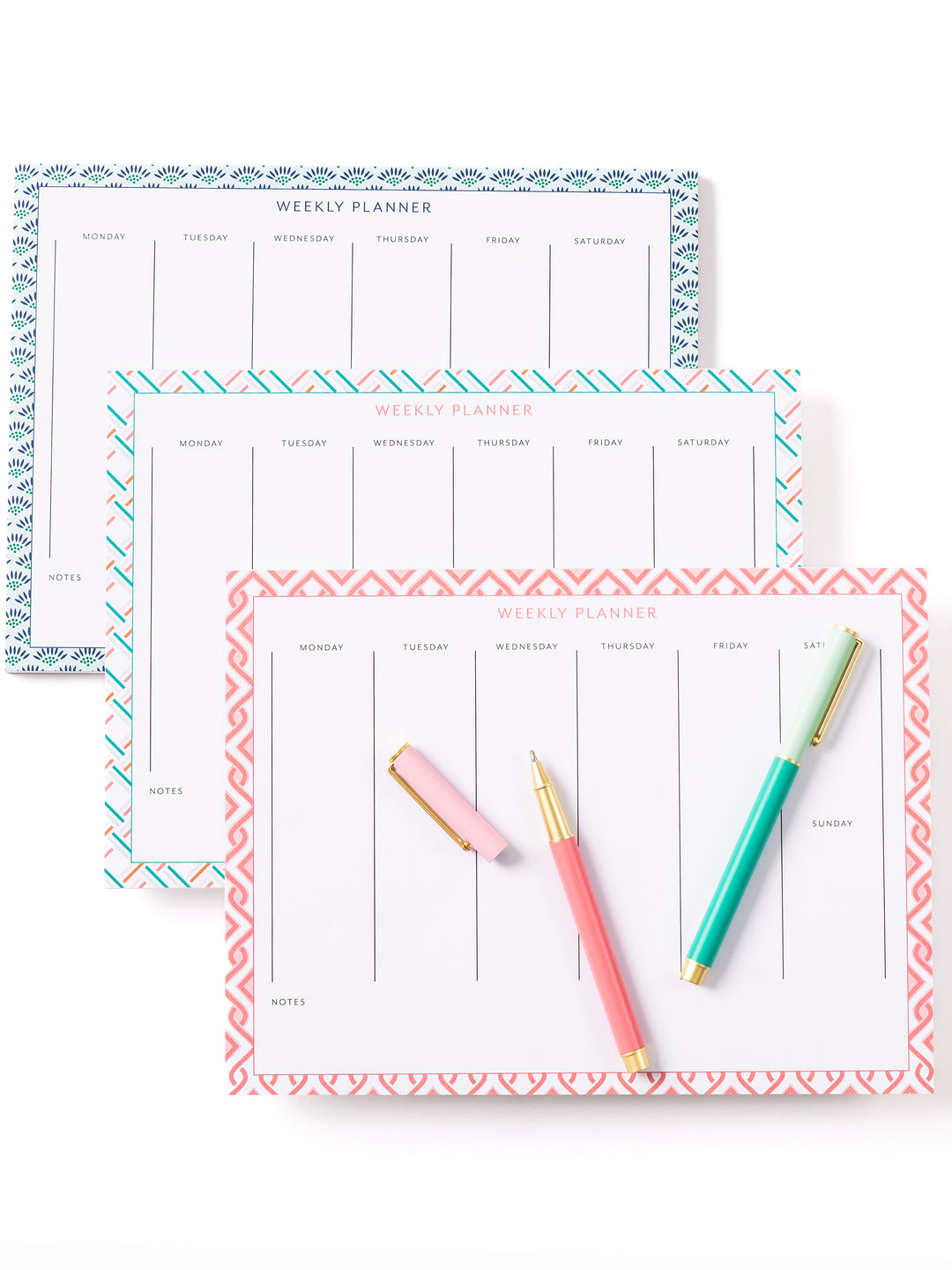 Weekly Desk Pad | Square Dance